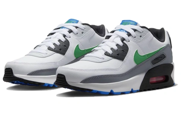 Nike Air Max 90 Leather GS 'White Stadium Green'