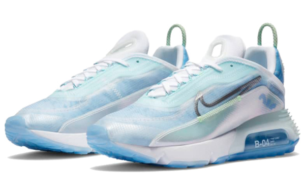 Nike Air Max 2090 Low Топ Повседневные Беговые Кроссовки Женские Glacier Blue