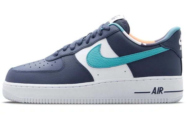 Nike Air Force 1 Low '07 LV8 Emb Thunder Blue Washed Teal