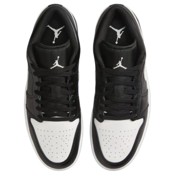 Jordan Air Jordan 1 Винтажные баскетбольные кроссовки Low Top Черные Унисекс