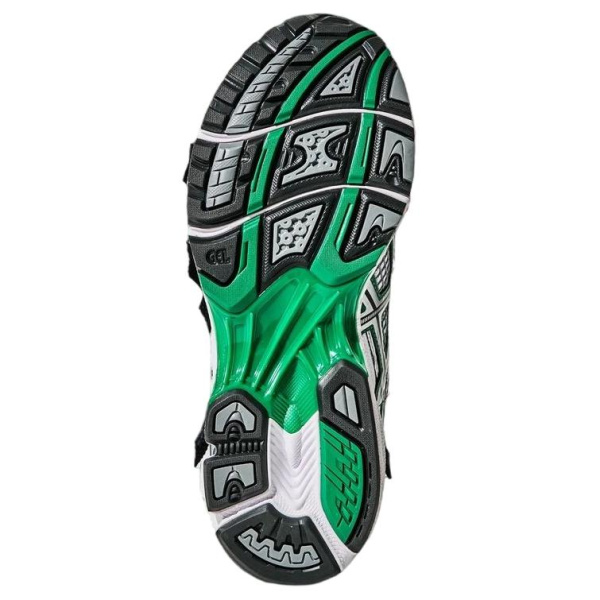 Asics Гель Nimbus 10,1 Повседневная обувь Низкий Топ Бело-зеленый Унисекс