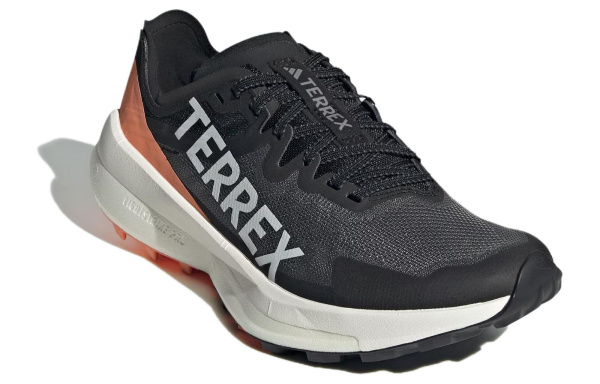 adidas Terrex Agravic Амортизация Износостойкий Низкий Топ Повседневные Беговые Кроссовки Женские Черный Желтый