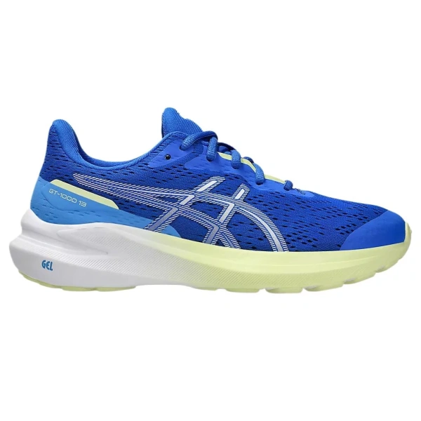 Asics GT 1000 13 Low Top Kids' Running Shoes Blue White Kids'