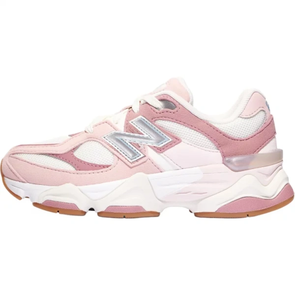 New Balance NB 9060 Anti Slip Wear Resistant Low Top Kids Lifestyle Shoes Pink Kids'