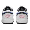 Jordan Air Jordan 1 Детские баскетбольные кроссовки Low Топ Синий Белый Для школьников