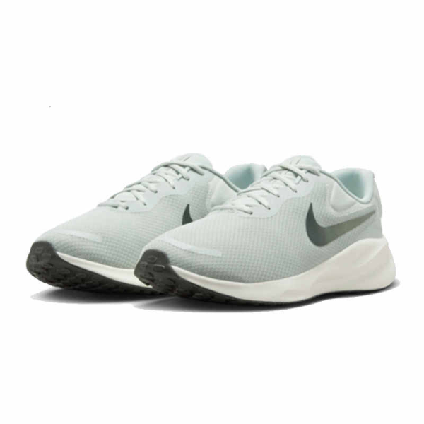 Nike REVOLUTION 7 Wear resistant And Lightweight Low Top Running Shoes Men's Green