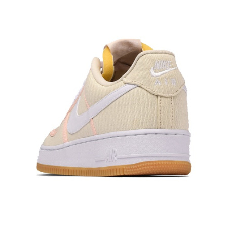 Nike Air FORCE 1 07 PRM Slip Resistant Abrasion Resistant Легкий Низкий Скейтбординг Кроссовки Unisex Light Кремовый
