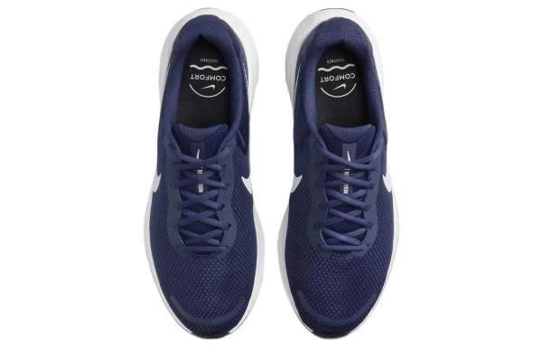 Nike Revolution 7 Midnight Navy Black White Pure Platinum