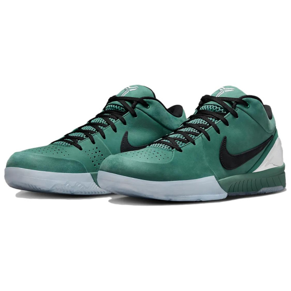 NIKE Zoom Kobe 4 Баскетбольные кроссовки MID Топ Зеленый Мужские