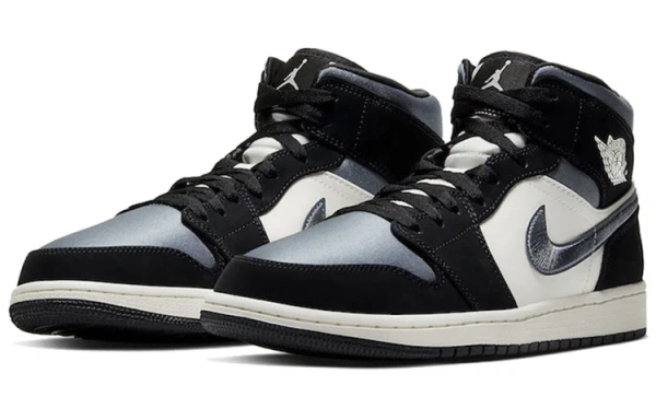 Jordan 1 Mid 'Satin Grey Toe'