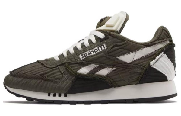 reebok Classic Leather Беговые кроссовки Низкие Топ Яшмовый Унисекс
