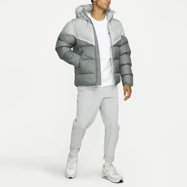 Nike Down Jackets Men Gray