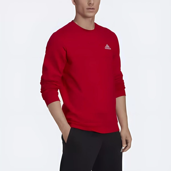 Adidas Essential Sweatshirts Men Red
