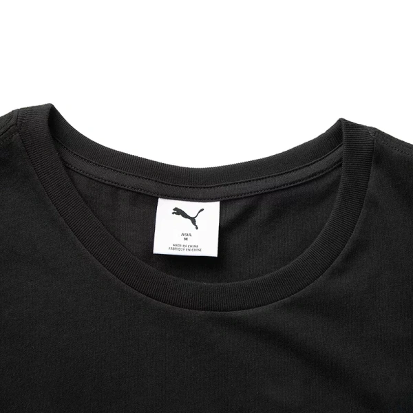 PUMA T Shirts Unisex Black