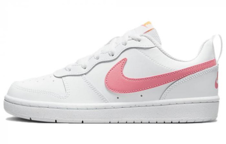 Nike Court Borough Low 2 White Coral Chalk GS