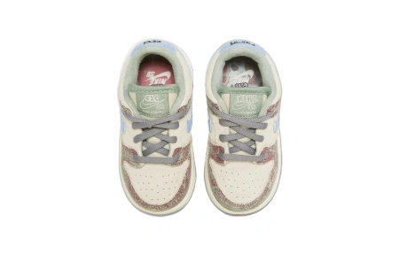 NIKE Dunk SB Детская обувь, низкие кеды, цвет экрю