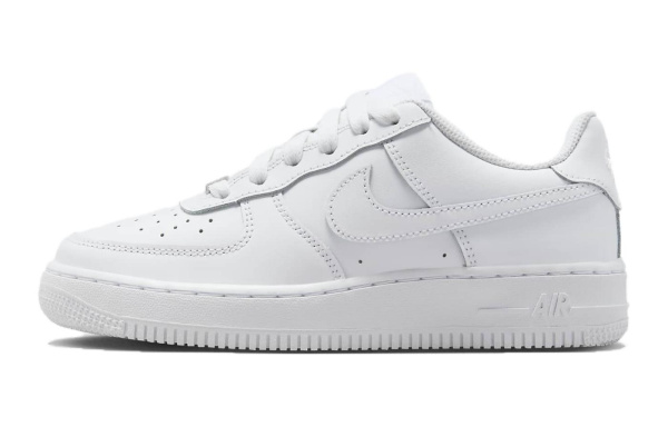 Nike Air FORCE 1 Детские Скейтбординги Низкие Белые Kids