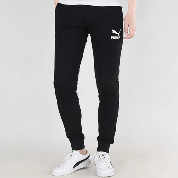 PUMA ESS Knitted Sweatpants Men Black
