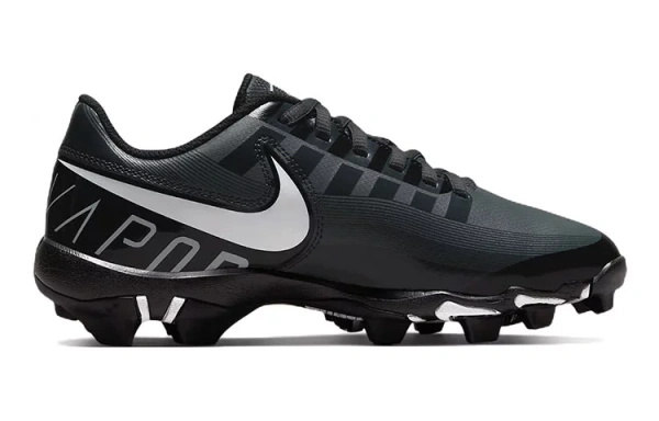 Nike Vapor Edge Shark Anti Slip Wear Resistant Low Top Kids' Soccer Shoes Black Kids'