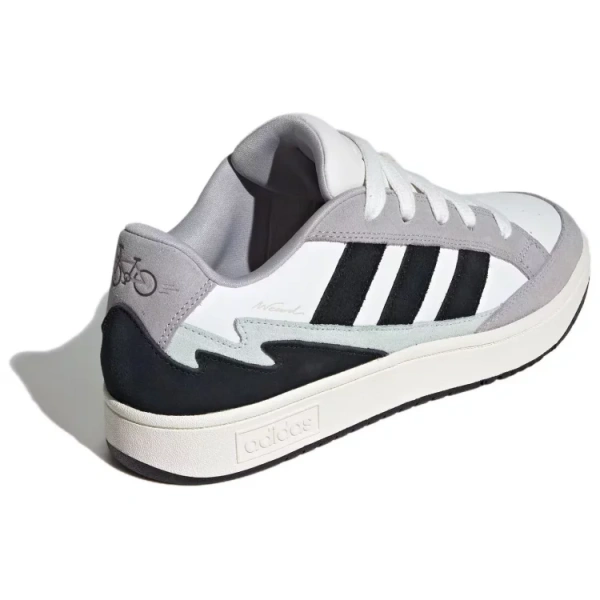 Adidas WCARD ADV Low Top Skateboard Shoes Unisex White Gray