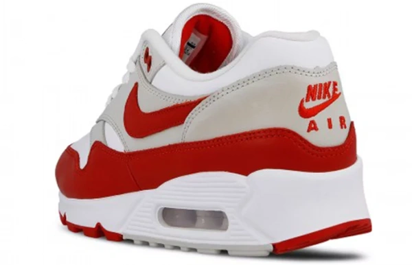 Nike Air Max 90/1 White University Red Women's