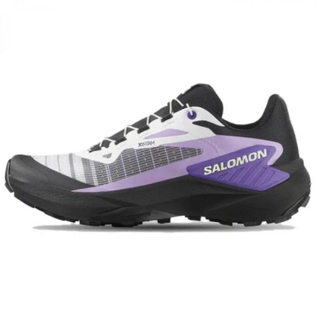SALOMON GENESIS Wear-Resistant Support Low-Top Trail Running Running Shoes Women's Black Purple