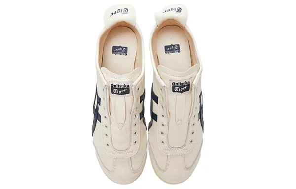 Onitsuka Tiger Mexico 66 Slip On 'White Navy Yellow'