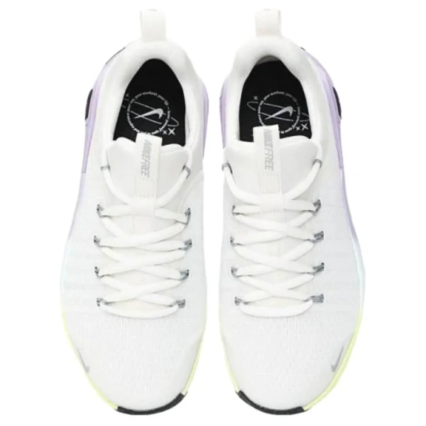 Nike Free Metcon 6 Anti Slip Wear Resistant Low Top Running Shoes Women's White Purple