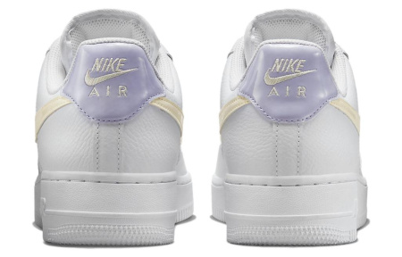 Nike Air Force 1 'Оксиген Пурпурный' Низкие Кроссовки для скейтбординга Женские Белые