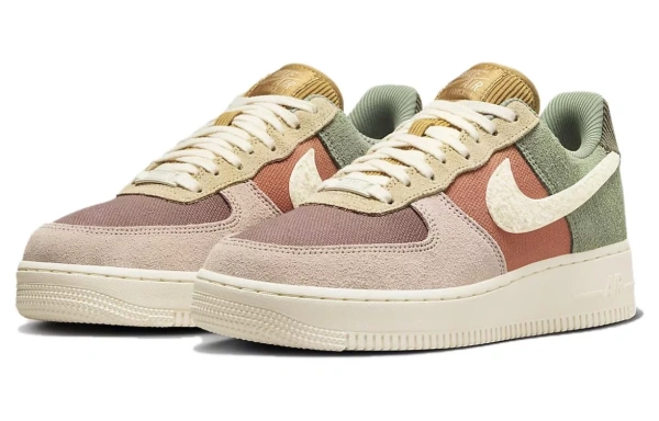 Nike Air Force 1 Low '07 Lx Oil Green Terra Blush Women's