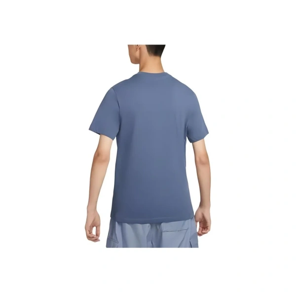 Nike T Shirts Men Finnish Blue