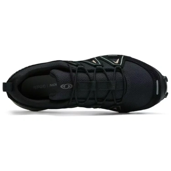 SALOMON Speedcross 3 Anti Slip And Wear Resistant Breathable Low Top Running Shoes Unisex Black Gray Color