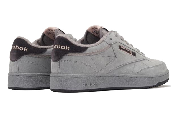 reebok Club C Series Кроссовки для скейтбординга Низкие Серые Унисекс