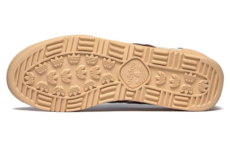 Adidas Originals Джинсы Slip-resistant Abrasion-resistant Low-top Скейтборд Кроссовки Unisex Бежево-красный