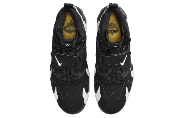 Nike Air Ромб Шипы Баскетбольные кроссовки MID Топ Белый черный Мужские