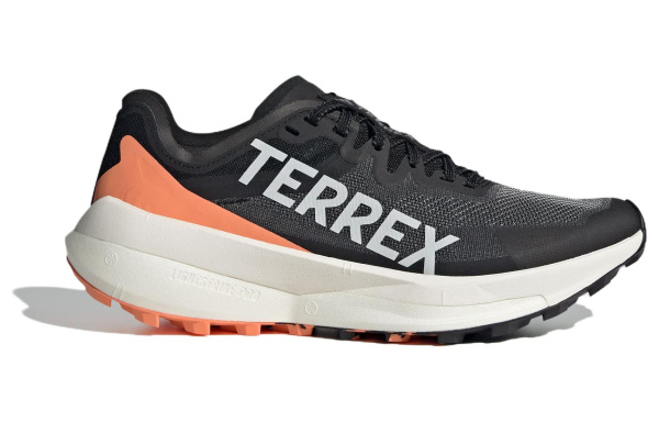 adidas Terrex Agravic Амортизация Износостойкий Низкий Топ Повседневные Беговые Кроссовки Женские Черный Желтый