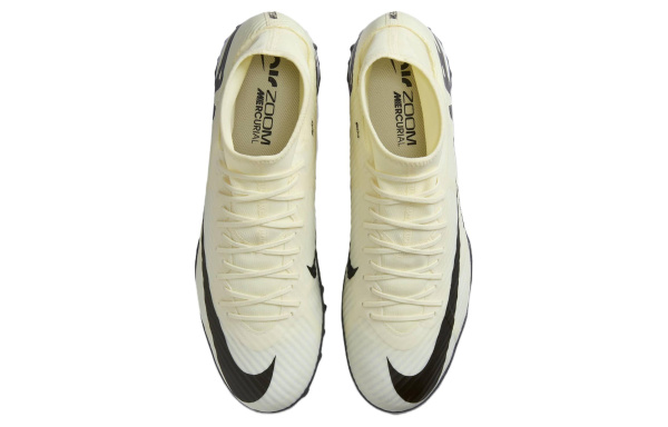 NIKE Mercurial Superfly 9 Футбольные бутсы MID Топ Бежевый Мужские