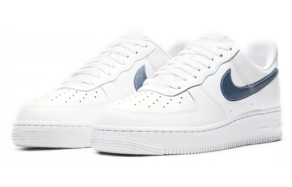 Nike Air Force 1 Low Pony Hair Snakeskin Midnight Turquoise