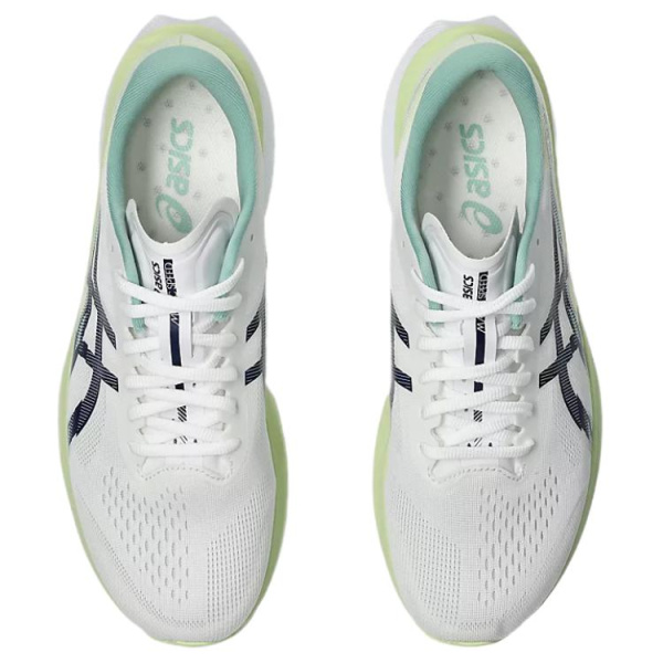 Asics MAGIC SPEED 4 Беговые кроссовки Низкие Белый/Черный Мужские