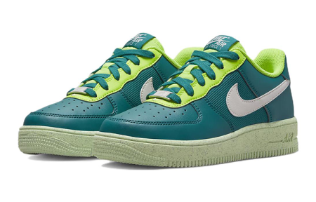 Nike Air FORCE 1 Детские Скейтбординги Низкие Кроссовки для школы