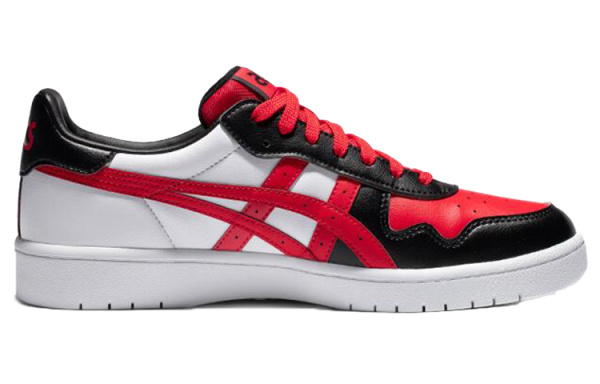 Asics JAPAN S Bukatsu Аbrasion Resistant Дышащий Легкий Низкий Топ Скейтборд Кроссовки Унисекс Белый Черный Красный