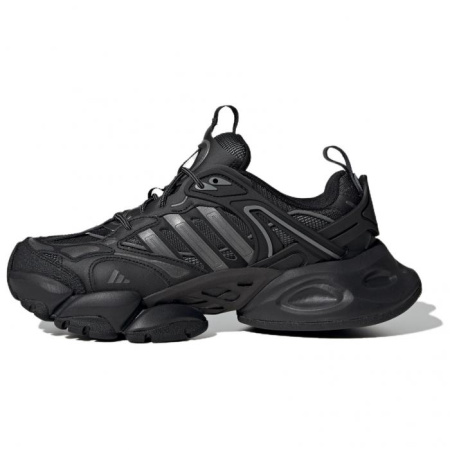 Adidas XLG RUNNER DELUXE Anti Slip Wear Resistant Low Top Casual Running Shoes Unisex Black