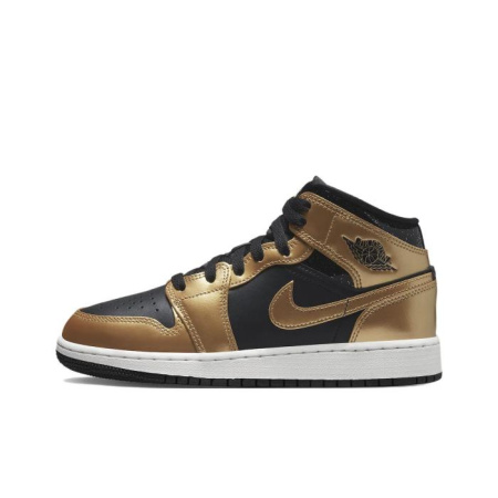 Jordan Air Jordan 1 Детские баскетбольные кроссовки MID Топ Унисекс