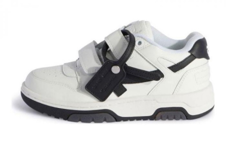 OFF WHITE Kids Out Of Office Touch strap Sneakers