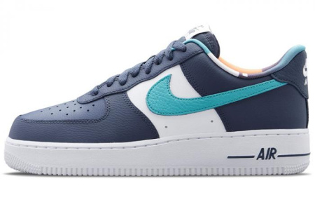 Nike Air Force 1 Low '07 LV8 Emb Thunder Blue Washed Teal