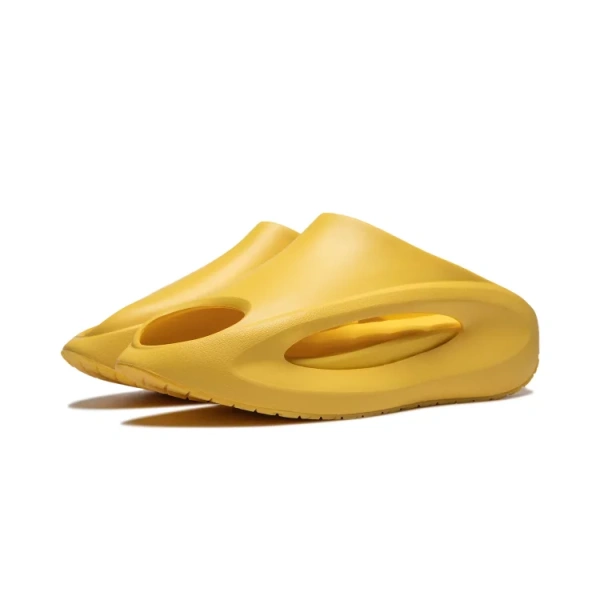 LiNing Yun You Slay Quiet Slide Slippers Unisex Custard Sand Yellow
