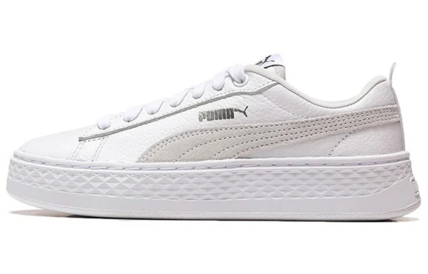 PUMA Smash Platform Low 'White' Women's