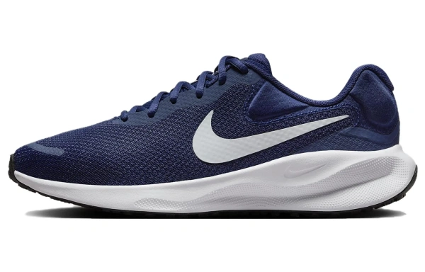 Nike Revolution 7 Midnight Navy Black White Pure Platinum