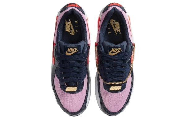 Nike Air Max 90 Cuban Link Obsidian Pink Women's