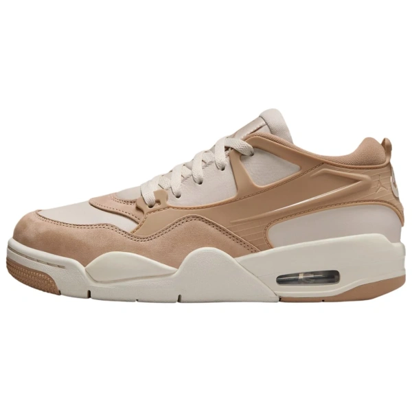 Jordan Air Jordan 4 Anti Slip Wear Resistant Low Top Vintage Basketball Shoes Women's Brown